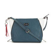 Paul's Boutique Francis Zip Panel Cross Body Bag - Teal