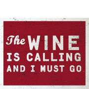 Go Jump in the Lake (Wine) - 40x50cm Canvas