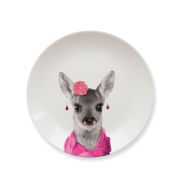 Wild Dining Baby Deer - Ceramic Side Plate