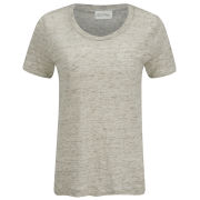 American Vintage Women's Quincy T-Shirt - Meringue Melange Beige