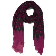 Paul's Boutique Classic Leopard Scarf - Tonal Pink