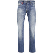 REPLAY Men's Lazerblast Waitom Mid Rise Regular Jeans - Mid Wash