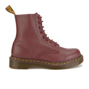 Dr. Martens Women's Core Pascal 8-Eye Leather Boots - Cherry Red Virginia