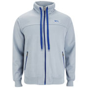 Slazenger Men's Gascoigne Track Top - Grey/Crown Blue