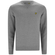Lyle & Scott Vintage Men's Long Sleeve Crew Neck Cotton Sweatshirt - Mid Grey Marl