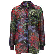Glamorous Women's Floral Print Shirt - Multi