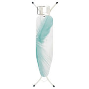 Brabantia 110 x 30cm Steam Iron Rest 22mm Ivory Frame Ironing Board - Feathers