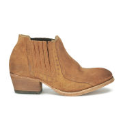 H Shoes by Hudson Women's Emmett Suede Heeled Ankle Boots - Tan