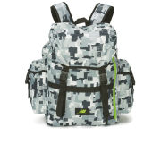 New Balance AOP Backpack - Silver/Grey/Lime Camouflage