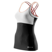 Skins A200 Women's Active Compression Tank Top - Black/Orange