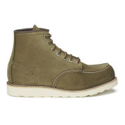 Red Wing Men's 6 Inch Moc Toe Leather Lace Up Boots - Olive Mohave