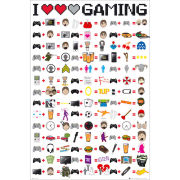 I Love Gaming - Maxi Poster - 61 x 91.5cm