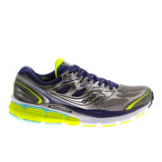 Saucony Women's Hurricane ISO Running Shoes - Grey/Yellow