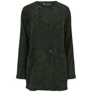 ONLY Women's Ellen Floral Spring Coat - Khaki