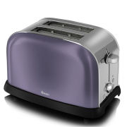Swan Metallic 2 Slice Toaster - Purple