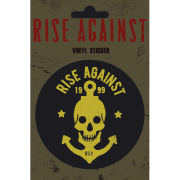 Rise Against Skull Anchor - Vinyl Sticker - 10 x 15cm