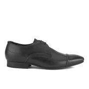 H Shoes by Hudson Men's Larch Toe Cap Derby Shoes - Black