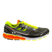 Saucony Mens Hurricane ISO Running Shoes - Grey/Yellow/Orange