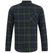 Soul Star Men's Troops Check Shirt - Green