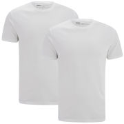 Levi's Men's Slim 2 Pack Crew T-Shirt - White