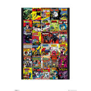 Batman Comic Covers - 60 x 80cm Print