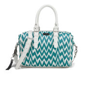 Paul's Boutique Porter Zig Zag Bowler Bag - Teal