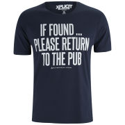 Xplicit Men's If Found T-Shirt - Navy