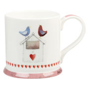 Alex Clark Mellow Yellow Ash Mug Bird Box (255ml) - Multi