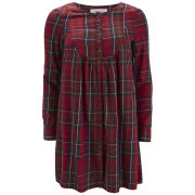 Vero Moda Women's Channet Tartan Smock Dress - Jester Red