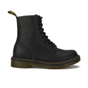 Dr. Martens Women's Core Pascal 8-Eye Virginia Leather Boots - Black