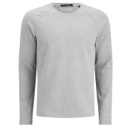 Scotch & Soda Men's Crew Neck Sweatshirt - Grey Melange