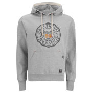Crosshatch Men's Heyton Printed Hoody - Grey Marl