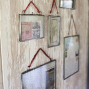 Nkuku Kiko Glass Frame - Clear Matt Grey - Medium 5x7 Portrait