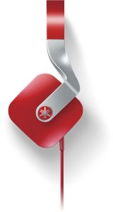 Yamaha HPH-M82 On Ear Headphones, Including Mic & In-line Remote - Red: Image 01