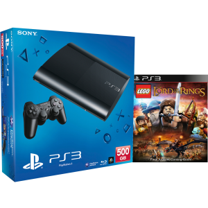 PS3: New Sony PlayStation 3 Slim Console (500 GB) - Black ...