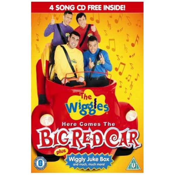 The Wiggles Here Comes The Big Red Car DVD