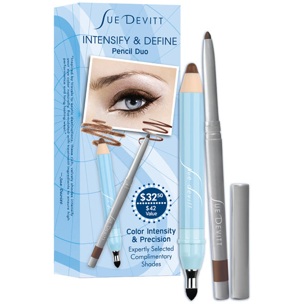 Sue Devitt Intensify Define Eye Pencil Duo Tanzania/Vik FREE Delivery