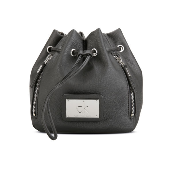 ... page | Home Â» Calvin Klein Izzy Drawstring Cross Body Bag - Black