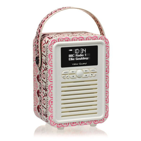 View Quest Retro Mini Emma Bridgewater Bluetooth DAB+