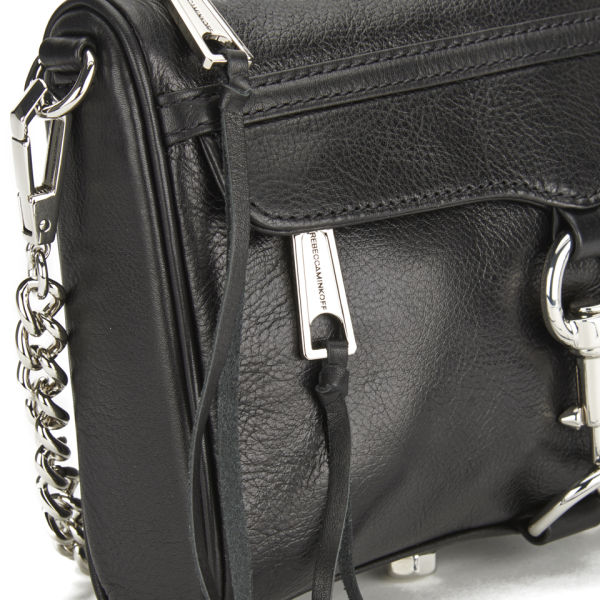 Rebecca Minkoff Women's Mini M.A.C. Leather Cross Body - Black: Image 21