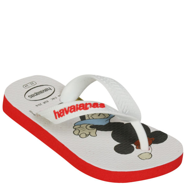 Havaianas Kids' Disney Stylish Flip Flops - RedWhite Clothing ...