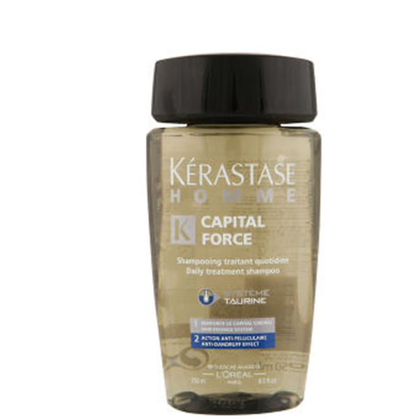Kérastase Homme Captial Force AntiDandruff Shampoo (250ml) FREE Delivery