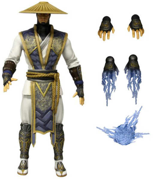Mortal Kombat Raiden 6 Inch Action Figure Merchandise