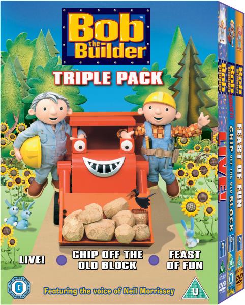 Bob the Builder Triple (Live / Chip Off the Old Block / Feast of Fun