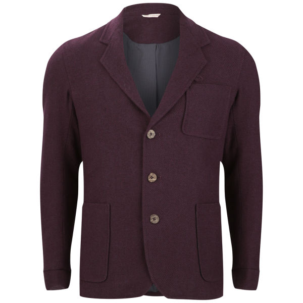 Oliver Spencer Men's Plymouth Jacket Pennington Burgundy Free UK