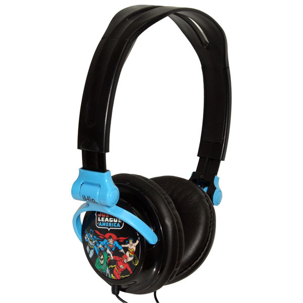 iHip DC Comics Justice League Folding Headphones Electronics