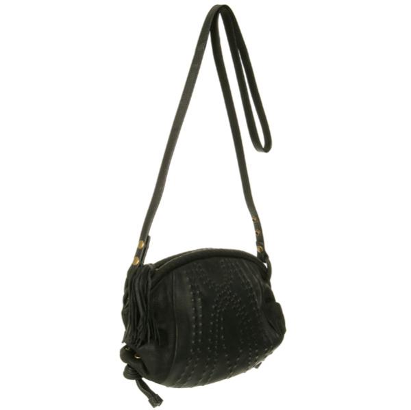 mimco black cross body bag