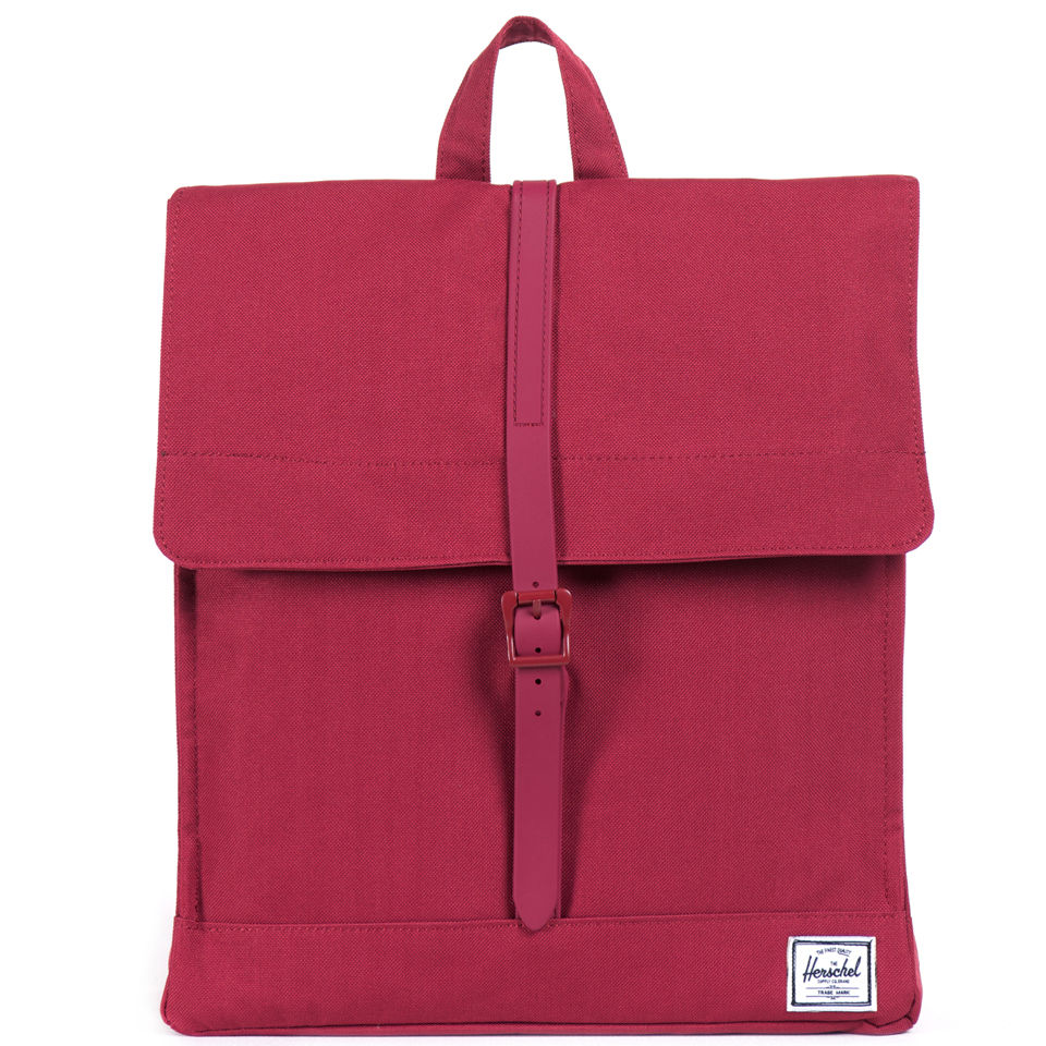 Herschel Supply Co. City Mid Volume Rubber Backpack Burgundy