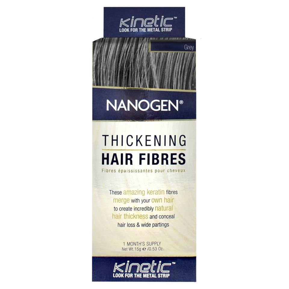 Nanogen Hair Thickening Fibres Grey (15g)
