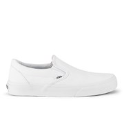 Vans Classic Slip-On Canvas Trainers - True White